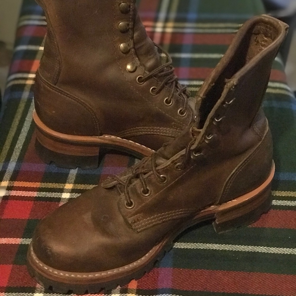 Frye and Co. Women’s Logging Boots, Size 8